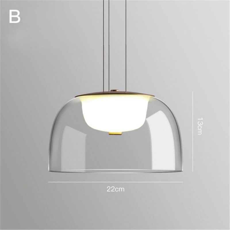 Modern Designer Glass Pendant Lights Dining Room Living Room Kitchen Hanging Lamp Simple Hanglamp Home Decor Light Fixtures