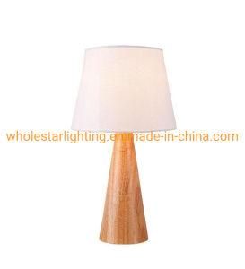 Wood Table Lamp (WHT-0530)