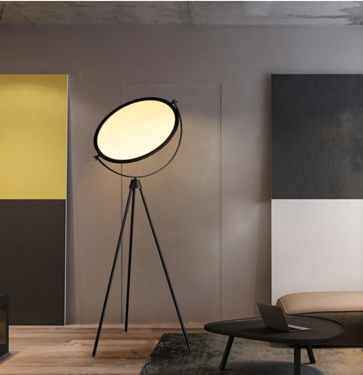 LED36W Italian Modern Minimalist Living Room and Sample Room Floor Lamp Nordic Designer Study Exhibition Hall Art Fall Floor Lamp