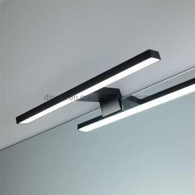 Hot Sales Matt Black Color IP44 30cm ABS 5W / 7W LED Waterproofed Bathroom/Bath/Washroom Front Mirror Lighting for Furniture/Cabinet CE 100-240V