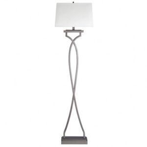 USA/UL/cUL Georgian Silver Floor Lamp with E26