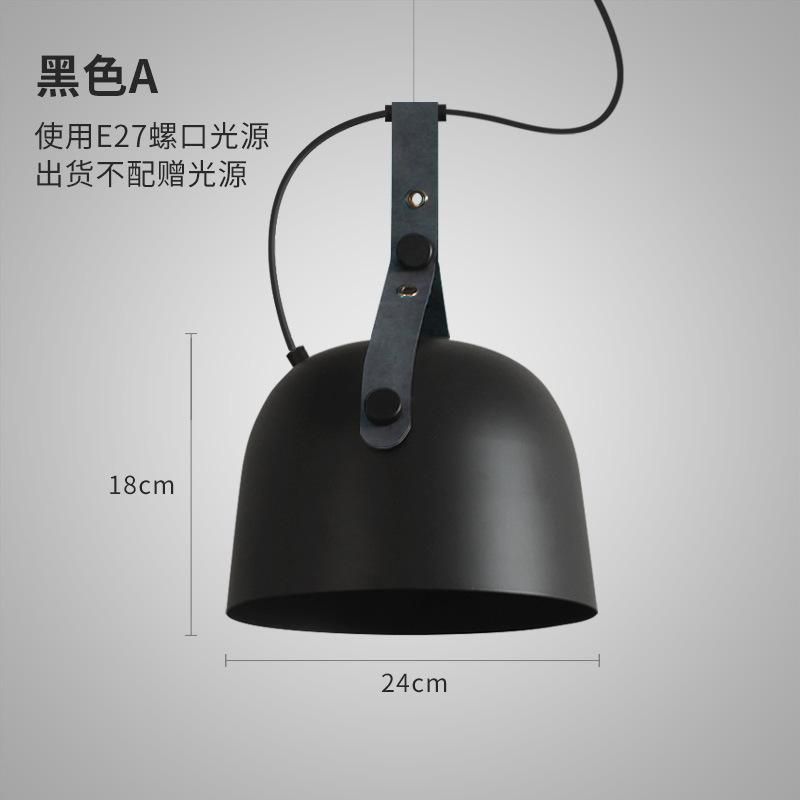 America E27 Pendant Lights Black/Gold/Silvery Decor Loft Coffee Pendant Lights Metal Lamp (WH-VP-107)