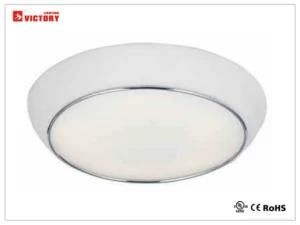 Modern Interior Decorative Round White Glass LED Ceiling Light