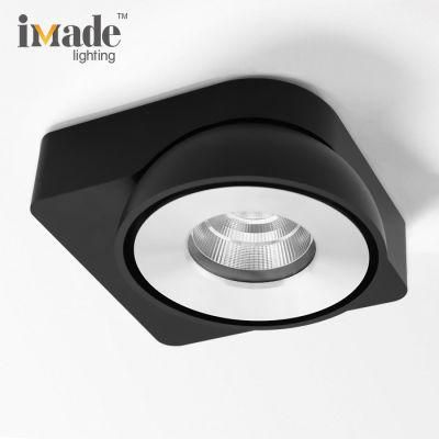 Home 9.3W 1095lm Dimmable Flicker Free LED Ceiling for Indoor Round Surface Mounted LED Downlight
