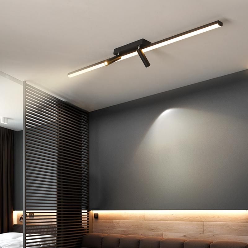 Long Linear Shape Ceiling Lamp Pendant Lamp Chandelier Living Room Lamp