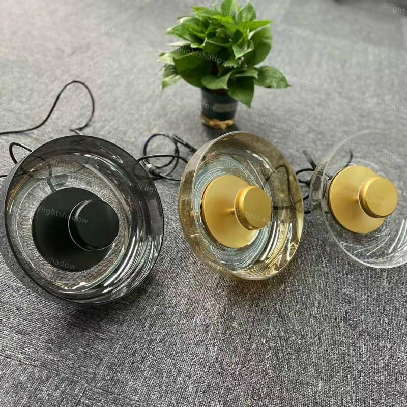 Modern Glass Pendant Lamps LED Bowl Nordic Lighting Dinner Table Chandelier (WH-GP-41)