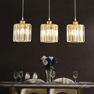Nordic Chandelier Modern Kitchen Pendant Lamp Crystal Hanging Light Pendant Lamps