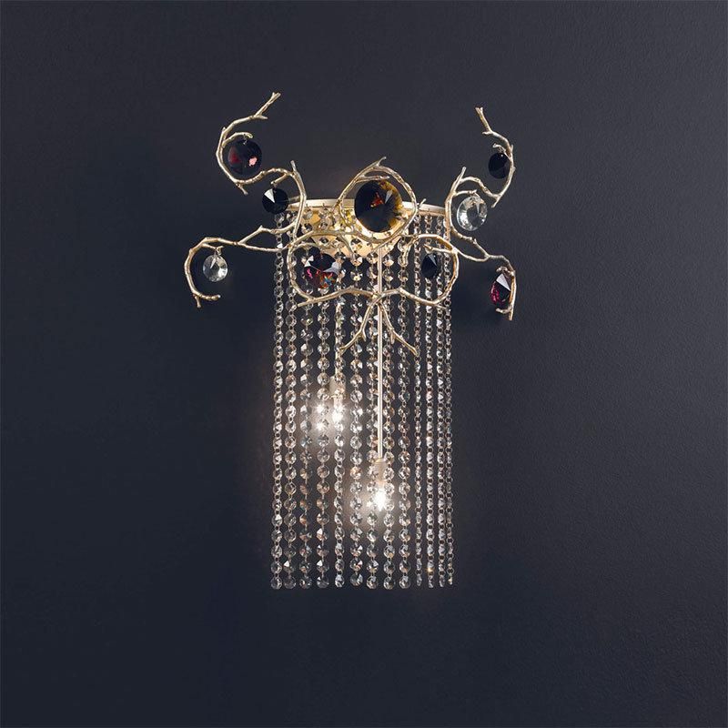 2022 Light Luxury Living Room Lamp Villa Light Crystal Full Copper Elliptic Chandelier
