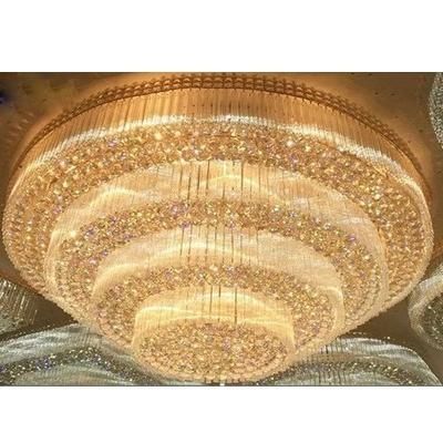 Hotel Wedding Gold Chandeliers Chandlier Lighting Modern Large Ceiling Light Chandelier Cake Stand Luxury