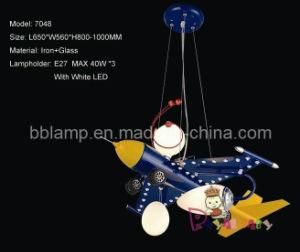 Air Plane Cartoon Pendant Lighting/Lamps for Children Room