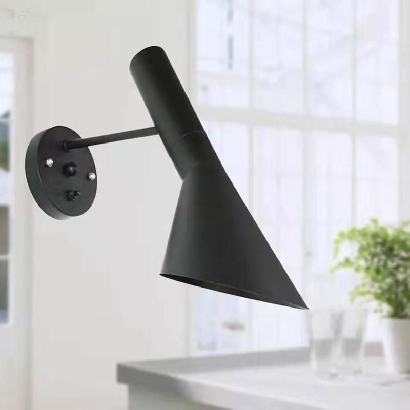 Arne Jacobsen Floor Lamp Living Room Studio Minimalist Lamp Black White Design Floor Lamp (WH-VFL-02)