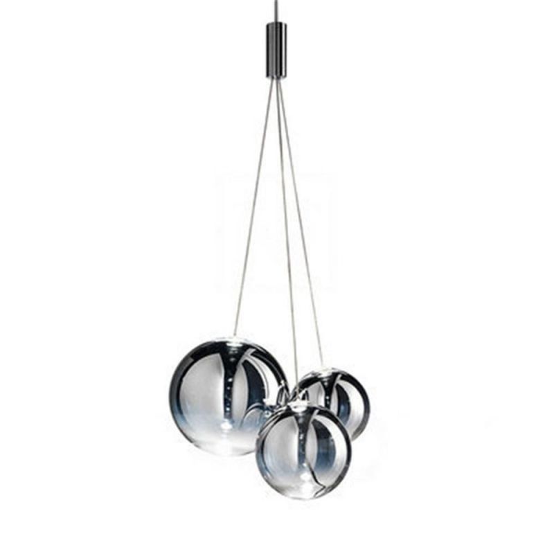 Modern Simple Pendant Lamp Living Room Staircase Home Decor Pendant Lights Creative Glass Ball Hanging Lights