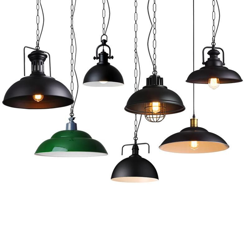 Indoor Hanging Pendant Lighting Pendant Lanparas De Commercial and Communist Shop Industrial LED Lamp for Hanging