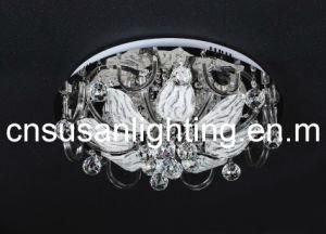 Modern LED Crystal Ceiling Light (Mx7201-8) (Dia50cm Bulb Qty: 8*G4*20W)