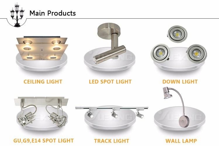 COB LED Iron Indoor Lamp Round Design Adjustable Iron Chandelier Lighting Pendant Light