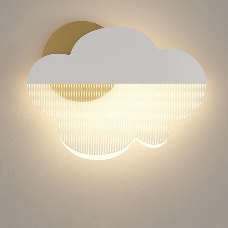 Modern Simple Background Wall Light Bedroom Warm Decorative Bedside LED Lamp