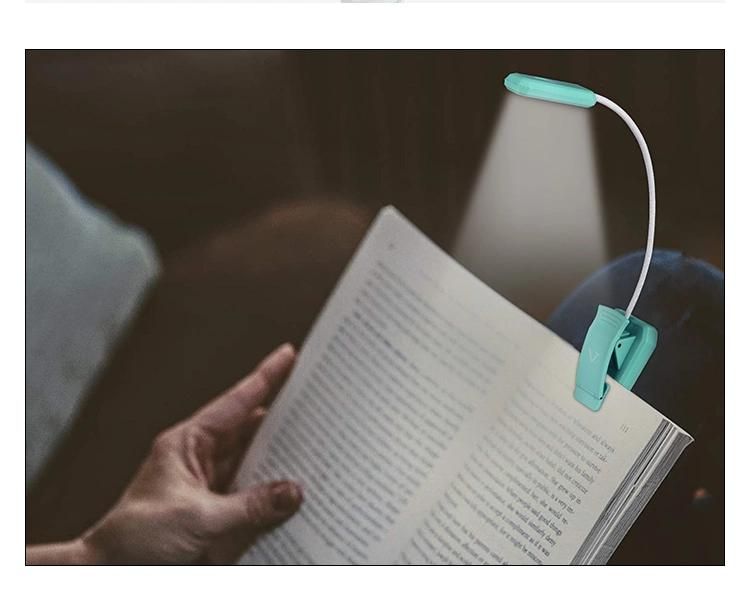 Rechargeable Reading Bright Warm 7 LED Book Light