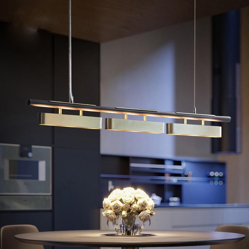 All Copper Dining Room Pendant Lamp Dining Table Long Bar Chandelier