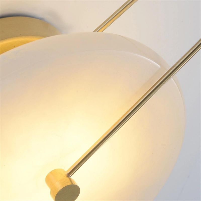Modern Simple Copper LED Wall Lamps Bedroom Bedside Lamp Hallway Living Room Home Decor Wall Lights Corridor LED Light Fixtures
