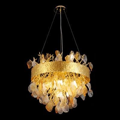 2022 Rosse Gold Postmodern Luxury Decor for Living Room&amp; Dining Room Pendant Lights