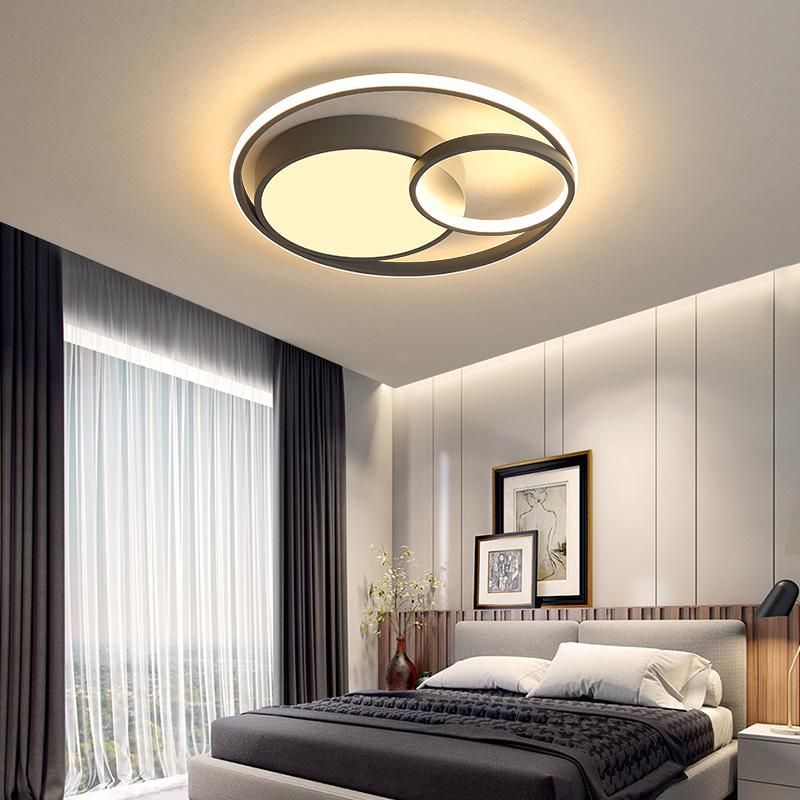 Circle Roundness Ceiling Lamp Pendant Lamp Chandelier Living Room Lamp LED