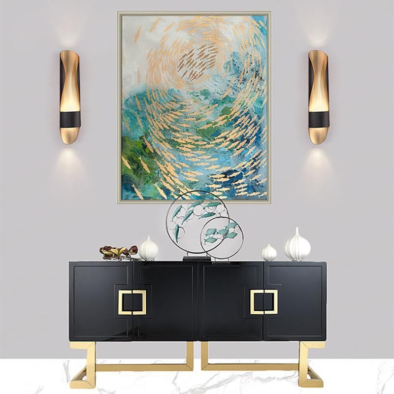 Postmodern Creative Living Room Wall Lamp Art Bed Head Study Room Light