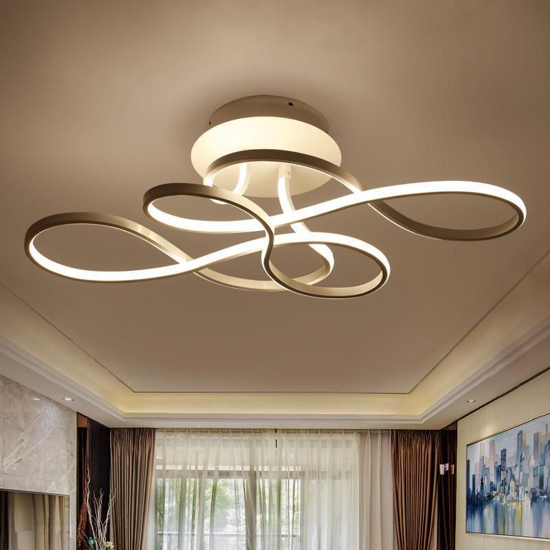 Modern LED Ceiling Chandelier Lights LED Lamp for Bedroom Sitting Room Wh-Ma-86