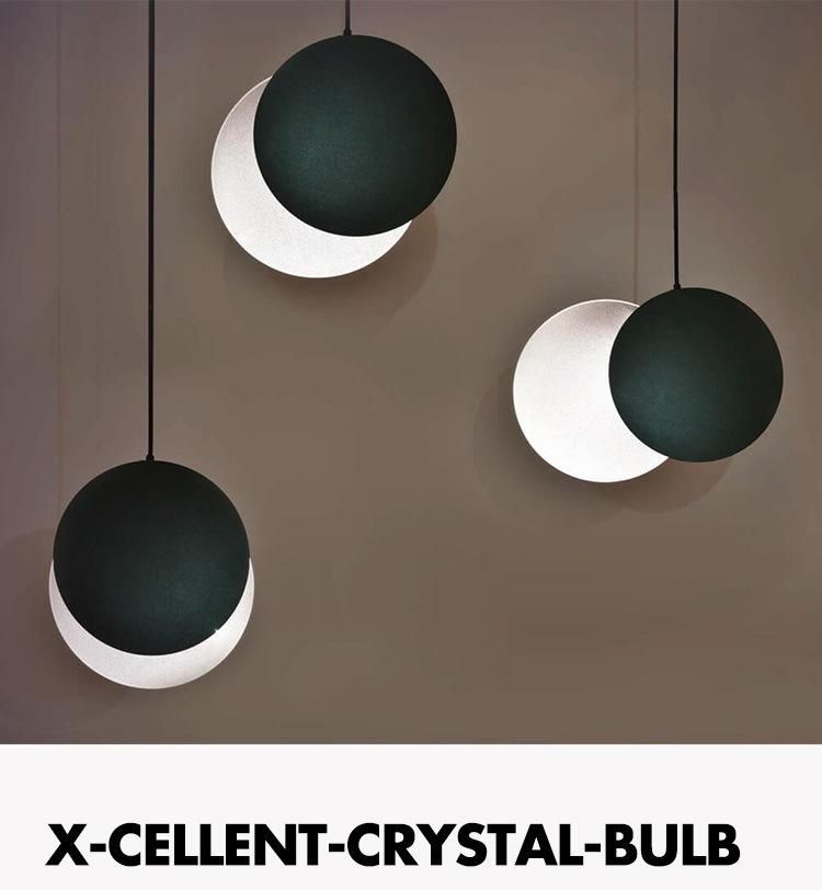 Xcellent Designer New Moon Crescent Lighting LED Pendant Lamp Chandelier