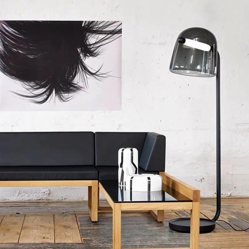 Nordic Floor Lamp Modern Iron Glass Floor Lamps for Living Room Bedroom Study Decoration Light Corner LED Lamp (WH-MFL-54)