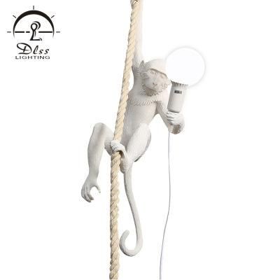 Modern Child Room Decoratvie Pendant Lamp Monkey Coffee Shop Light
