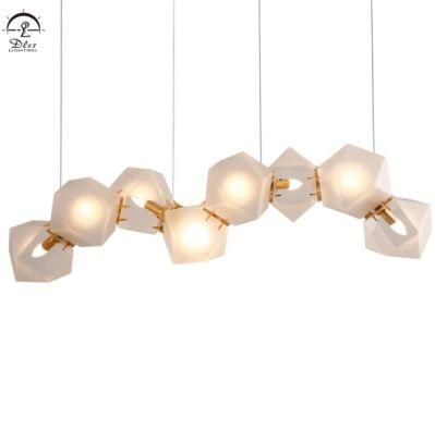Modern Glass LED Project Home Decorative Chandelier