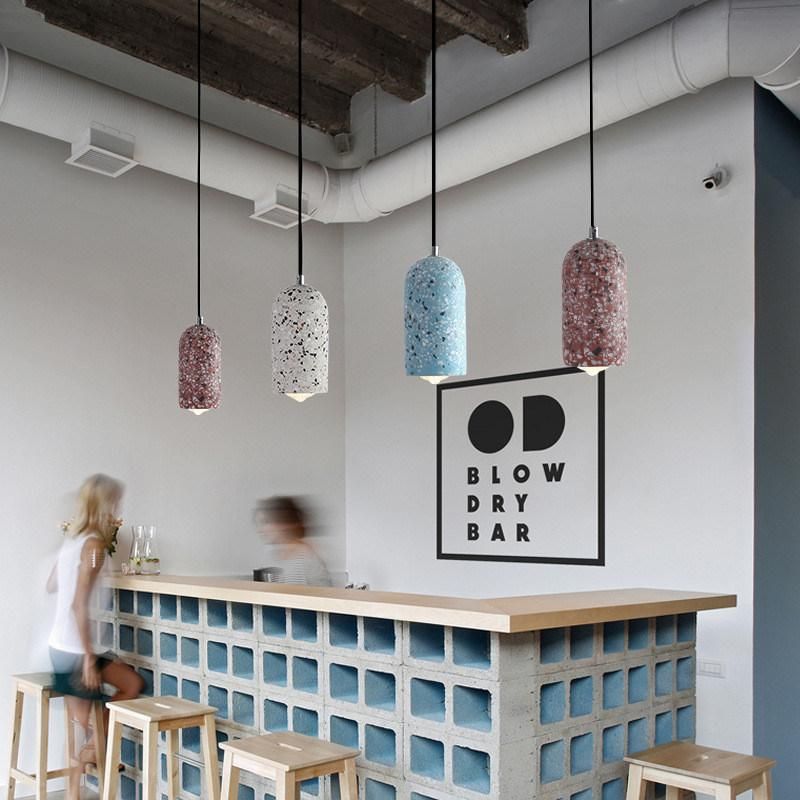 Nordic Cement Pendant Lamp Creative Trumpet Lamp Modern Long Hanging Lights for Home Decoration Pendant Lamp (WH-AP-245)
