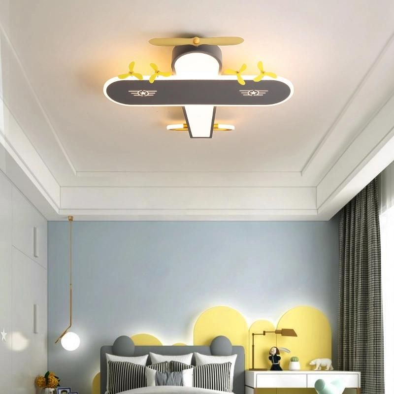 Kids Bedroom Decor Smart LED Lamp Lights for Room Dimmable Flush Mount Ceiling Light (WH-MA-158)