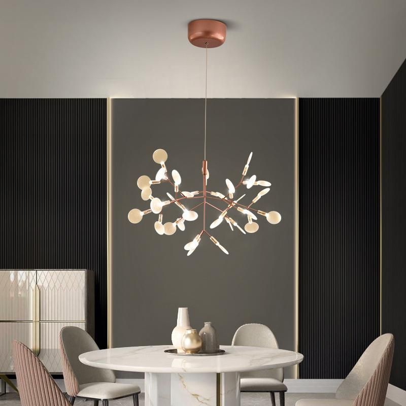 Creative Modern Style Chandelier Bedroom Hotel Exhibition Hall Pendant Lamp