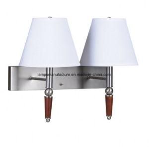Indoor Modern Double Wall Lamp with Rocker Switch in The Base