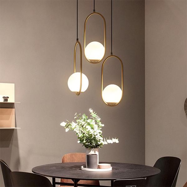 Zhongshan Factory Wholesale Nordic Decorative Pendant Lamp New Modern Hanging Mounted Pendant