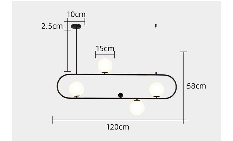 Study Modern Chandelier