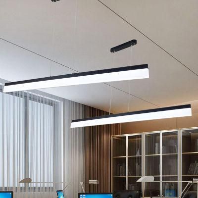 Office Studyroom Long Pendant Light Fixture for Indoor Home Project Lighting (WH-AP-13)