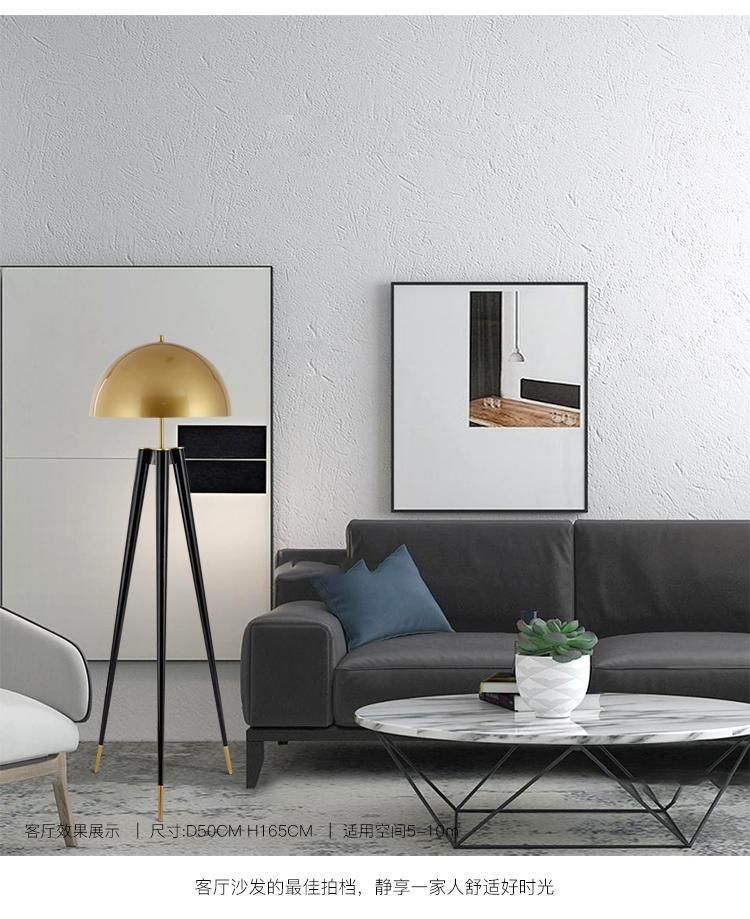 Designer Creative Office LED Floor Lamp Simple Metal Villa Living Room Lamp Designer Tripod Lighting (WH-MFL-44)