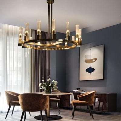 Modern Hotel Villa Restaurant Pendant Chandelier Luxury Decorative Lighting