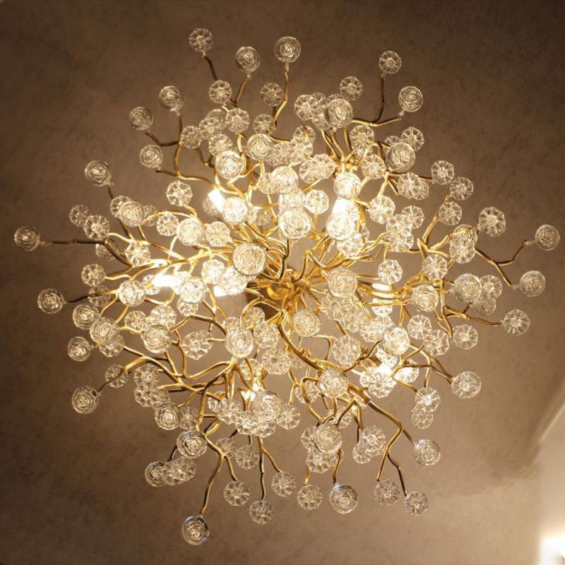 2022 Chandelier Crystal Lights Luxury Modern Nordic Fancy Light for Home Hotel Villa Indoor
