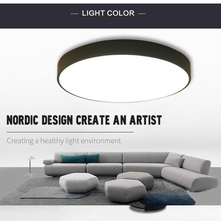 LED Ceiling Light Motion Sensor and Remote Decorative Lights
