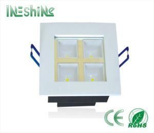 LED Ceiling Light 4*1W Square