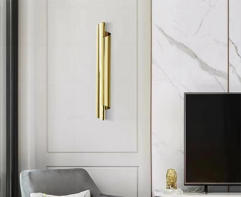 Gold Luxury Creative Wall Lamp for Living Room, Bedroom, Bedside Wall Sconce