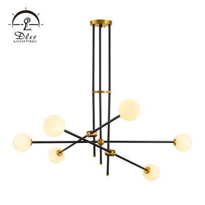 Nordic Minimalism Modern Cross G9 Chandelier