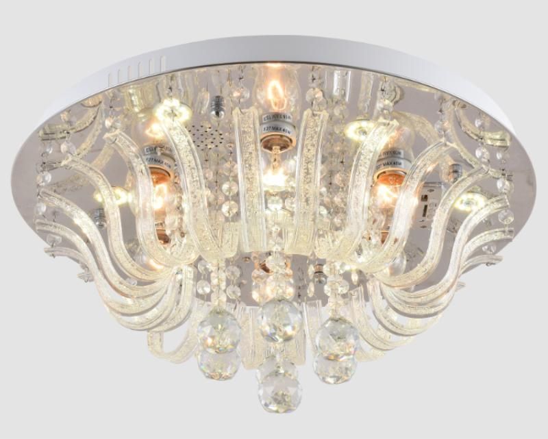 High Quality Hotel Decoration Interior Luxury Lighting Living Room Crystal Ceiling Lamp