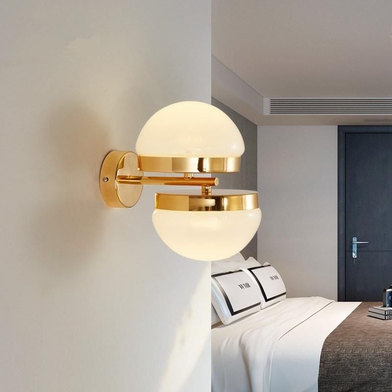 Creative Art Half Sphere Parlor Aisle Light Indoor Wall Sconce Lamps (WH-OR-149)