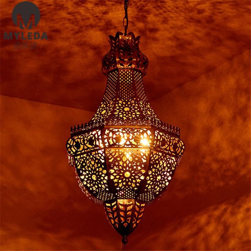 Decorative Church Home Hotel Villa Mosque Brass Chandelier Pendant Light