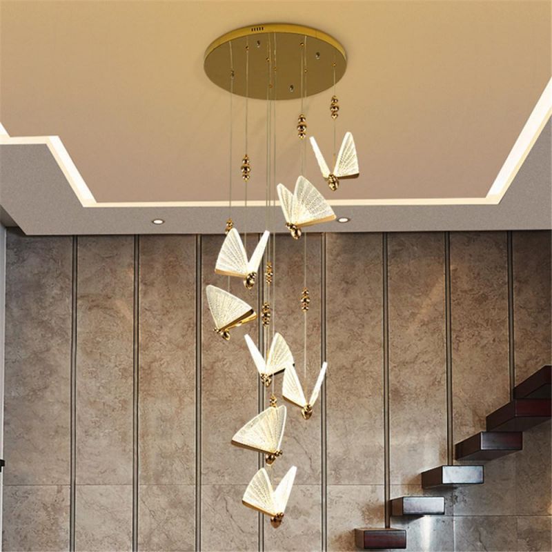 Butterfly Pendant Lights for Bedside Kid′ S Room Winfordo Lighting