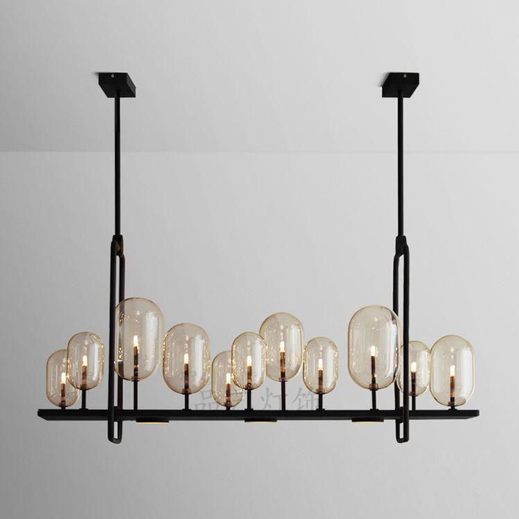 Rectangle Vintage Pendant Lights for Indoor Farmhouse Kitchen Bar Lighting Decor (WH-VP-52)